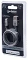 USB-Kabel "iLynk", Lightning, 1 m, stahlgrau, MANHATTAN