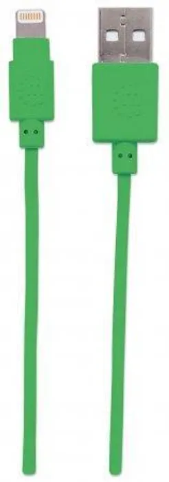 Hauptbild des Produkts USB kabel "iLynk", lightning, 1 m, zelená, MANHATTAN