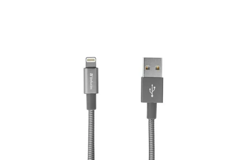 Hauptbild des Produkts USB kabel, šedá, lightning, 100 cm, VERBATIM