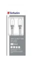 Weiteres Produktbild USB-Kabel, Silber, 30 cm, USB-C 3.1 - USB-C, VERBATIM