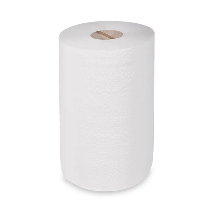 Hauptbild des Produkts Utěrka 2vrstvá s ražbou bílá 19cm x 50m (průměr 13,5 cm) [1 ks]