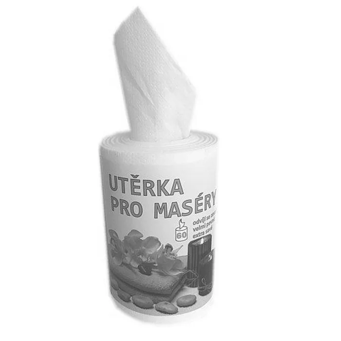 Hauptbild des Produkts Utěrka pro MASÉRY 1vrstvá 17cm/60 útržků/bez dutinky