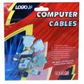 UTP-Patchcord, Cat.5e, RJ45 M-0.5m, ungeschirmt, schwarz, economy