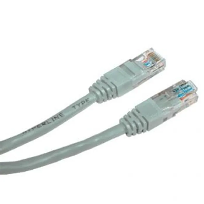 Hauptbild des Produkts UTP patchcord, Cat.6, RJ45 M-10m, nestíněný, šedý, economy