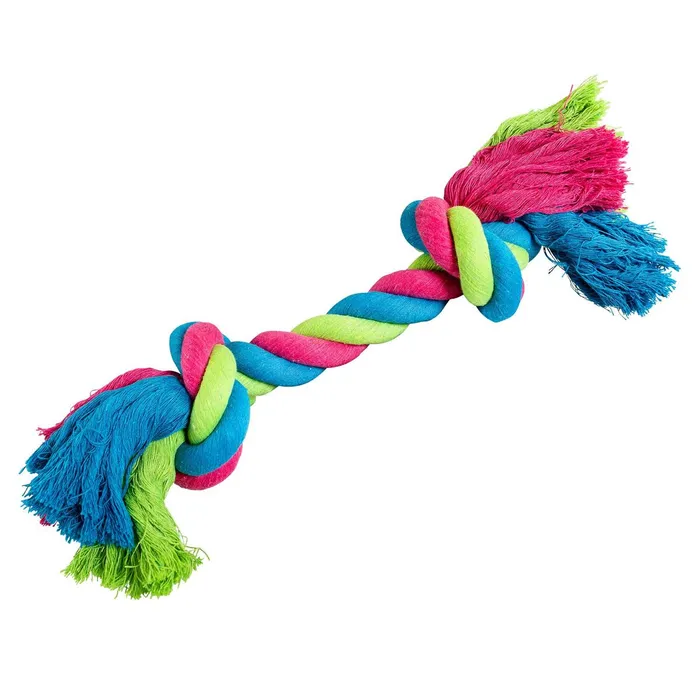 Hauptbild des Produkts Uzel HipHop bavlněný 2 knoty - růžová, modrá, zelená 41cm, 460g