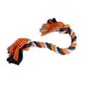 Weiteres Produktbild HipHop Baumwollknoten 2 Dochte, grau - dunkelgrau, orange 100cm, 1000g