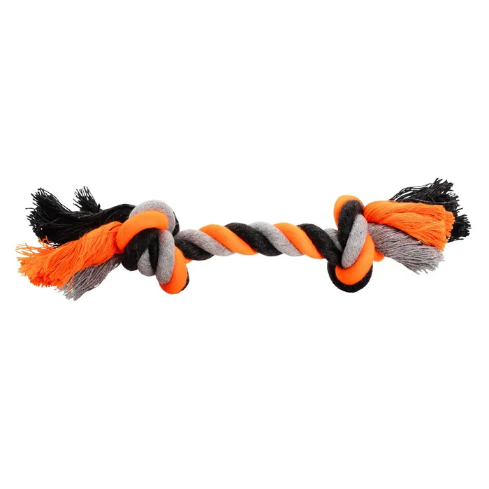 Hauptbild des Produkts Uzel HipHop bavlněný 2 knoty, šedá - tm.šedá, oranžová 30cm, 140g
