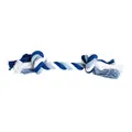 Weiteres Produktbild Baumwoll-HipHop-Knoten mit 2 Dochten – dunkelblau, hellblau, weiß 25 cm, 75 g