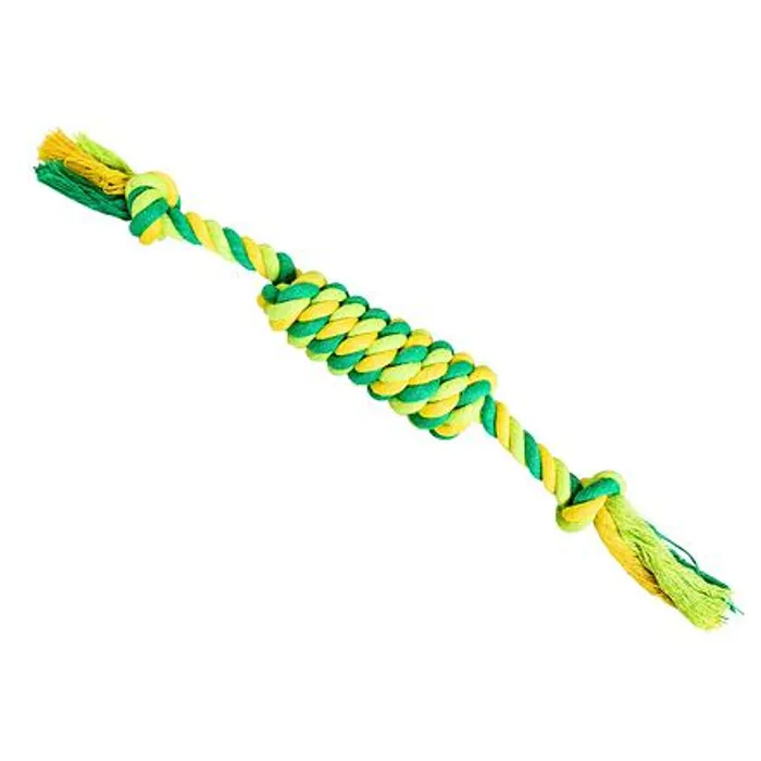 Hauptbild des Produkts Uzel válec HipHop bavlněný se 2 knoty 38 cm / 100 g limetková, zelená