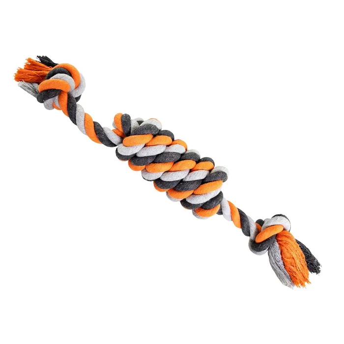 Hauptbild des Produkts Válec JUMBO HipHop bavlněný s 2 knoty, šedá, tm.šedá, oranžová 51cm, 500g