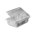Rechteckschale (rPET) mit Deckel klar 1000ml [50 St.]