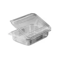 Weiteres Produktbild Rechteckschale (rPET) mit Deckel klar 800ml [50 St.]
