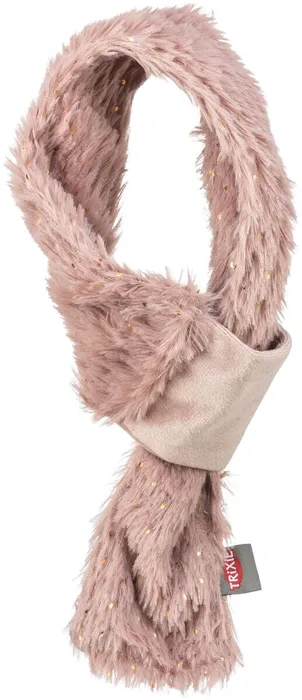 Hauptbild des Produkts Vánoční hebká šála, plyš, starorůžová70 cm