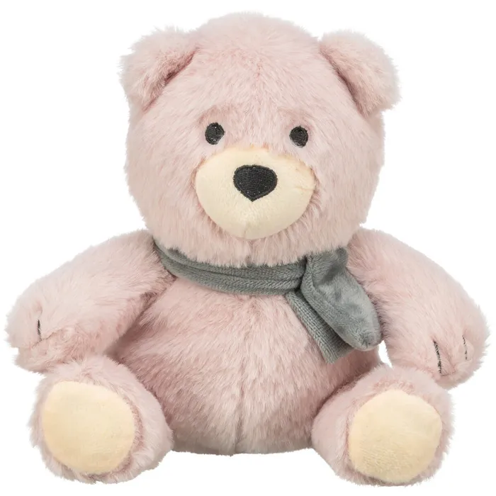 Hauptbild des Produkts Vánoční medvídek Teddy, bez zvuku, 19 cm, růžová