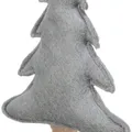 Weiteres Produktbild Weihnachtsbaum mit Katzenminze, 10,5 cm, Filz, grau