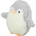 Weiteres Produktbild Weihnachtlicher Pinguin, ohne Geräusch, 16 cm, Plüsch, weiß/grau