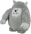 Weihnachts-Yeti, 20 cm, mit Sound, Plüsch, grau