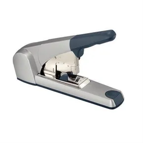 Leitz 5553 Großraumhefter mit Flachheftung, Silber