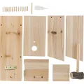 Do-it-yourself-Außenbox für Meise 12x36x15 cm