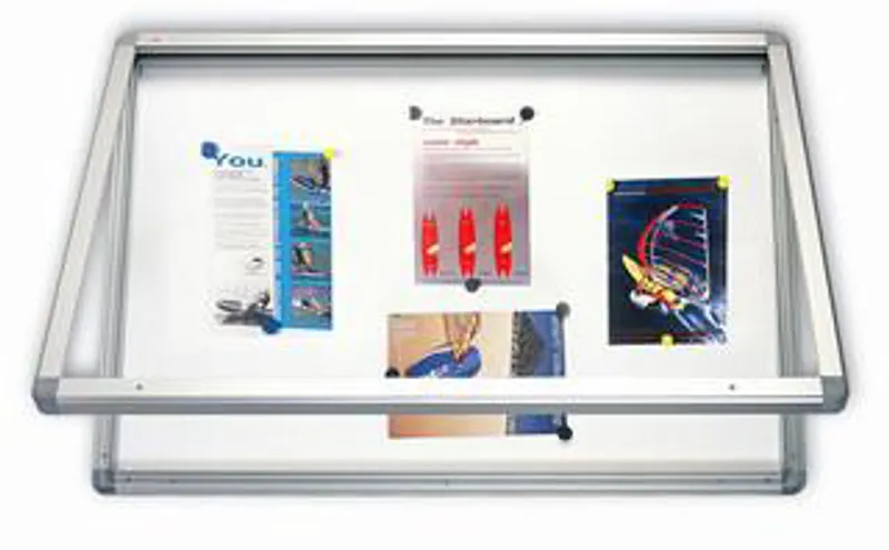 Hauptbild des Produkts Venkovní vitrína s horizontálním otevíráním 12A4 - 75 x 135 cm