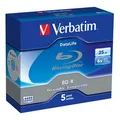 Verbatim BD-R, Datalife, 25GB, jewel box, 43836, 6x, 5er Pack