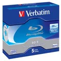 Verbatim BD-R, Single Layer 25GB, jewel box, 43715, 6x, 5er Pack, für Datenarchivierung