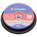 Verbatim BD-RE, Single Layer ScratchGuard Plus, 25GB, cake box, 43694, 2x, 10er Pack, für Datenarchivierung
