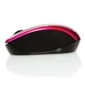 Verbatim Maus Go Nano 49043, 1600DPI, 2.4 [GHz], optisch, 3Tas., schnurlos, rose, 2 Stk AA