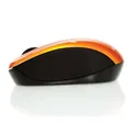 Verbatim Maus Go Nano 49045, 1600DPI, 2.4 [GHz], optisch, 3Tas., schnurlos, orange, 2 Stk AA