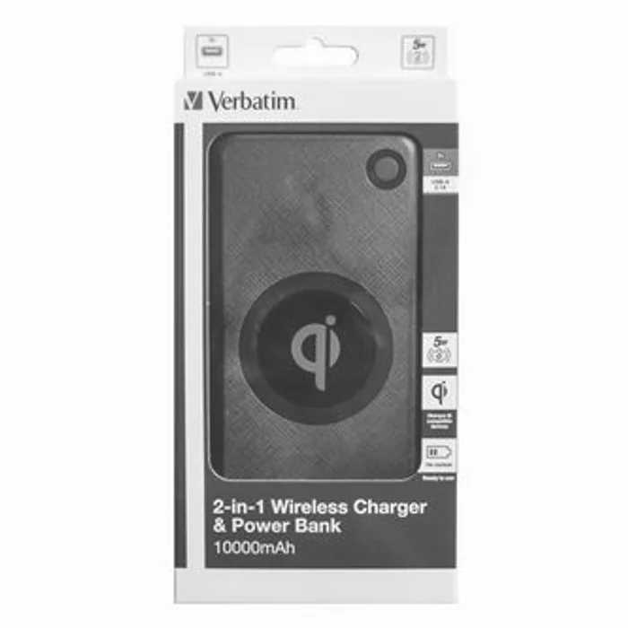 Hauptbild des Produkts Verbatim, Powerbanka, Li-ion, 5V, 2100mAh, nabíjení mobilních telefonů aj., 10000mAh