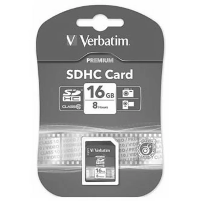 Hauptbild des Produkts Verbatim Secure Digital Card, 16GB, SDHC, 43962, UHS-I U1 (Class 10)