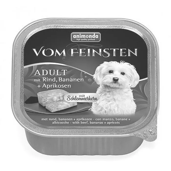 Hauptbild des Produkts V.Feinsten CORE hovězí, banán + meruňky pro psy 150g