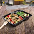Weiteres Produktbild Deckel (PP) wiederverwendbar klar 227 x 178 x 37 mm für Menüschale Reware Lunch [20 St.]