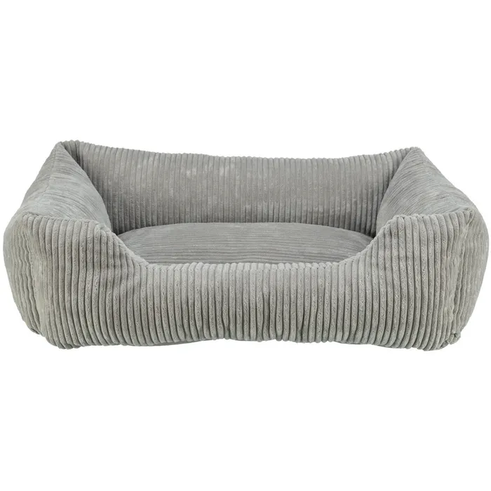 Hauptbild des Produkts Vital Bed JONNA ortopedický obdélníkový pelech, manšestrový plyš, šedá120 x 80 cm