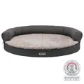 Vital Sofa Bendson dunkelgrau/hellgrau 75 x 60 cm