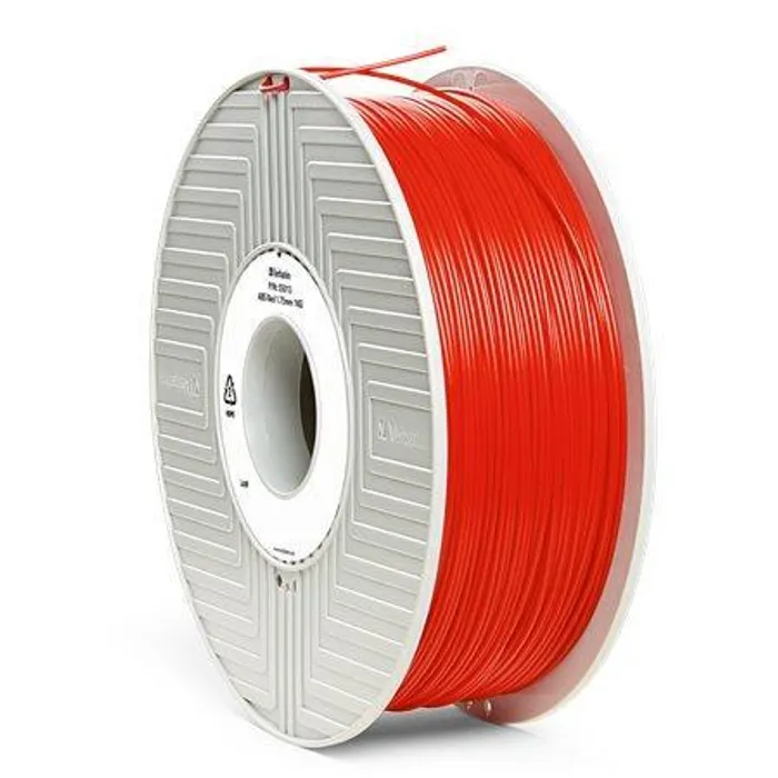 Hauptbild des Produkts Vlákno ABS pro 3D tiskárny, červená, 1,75 mm, 1kg, VERBATIM