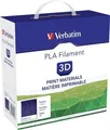 PLA-Filament für 3D-Drucker, blau, 1,75 mm, 1 kg, Spule, VERBATIM