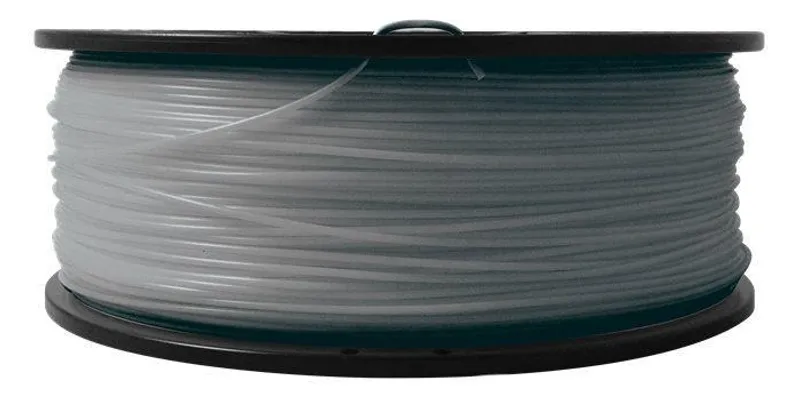 Hauptbild des Produkts Vlákno PLA pro 3D tiskárny, šedostříbrná kovová, 3 mm, 1kg, cívka, VERBATIM