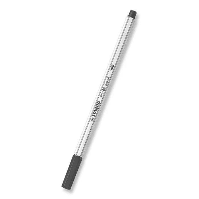 Hauptbild des Produkts Vláknový fix s flexibilním štětcovým hrotem STABILO Pen 68 brush černá [1 ks]