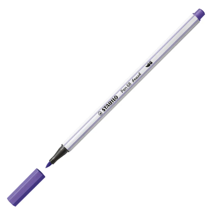Hauptbild des Produkts Vláknový fix s flexibilním štětcovým hrotem STABILO Pen 68 brush fialová [1 ks]