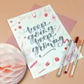 Weiteres Produktbild Fasermarker mit flexibler Pinselspitze STABILO Pen 68 Brush Crimson [1 Stk]