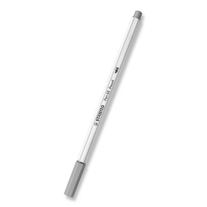 Hauptbild des Produkts Vláknový fix s flexibilním štětcovým hrotem STABILO Pen 68 brush listová zeleň [1 ks]