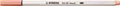 Fasermarker mit flexibler Pinselspitze STABILO Pen 68 Pinsel apricot [1 Stk]