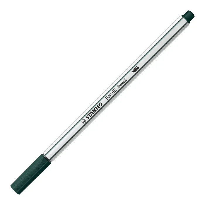 Hauptbild des Produkts Vláknový fix s flexibilním štětcovým hrotem STABILO Pen 68 brush přírodní zelená [1 ks]