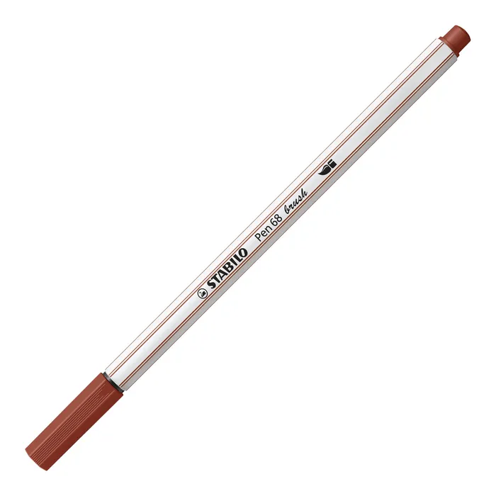 Hauptbild des Produkts Vláknový fix s flexibilním štětcovým hrotem STABILO Pen 68 brush siena [1 ks]