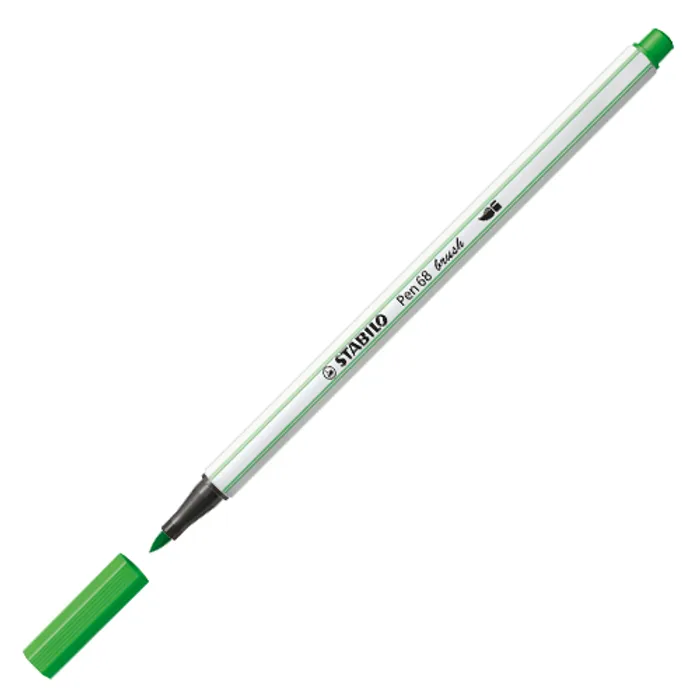 Hauptbild des Produkts Vláknový fix s flexibilním štětcovým hrotem STABILO Pen 68 brush světle zelená [1 ks]