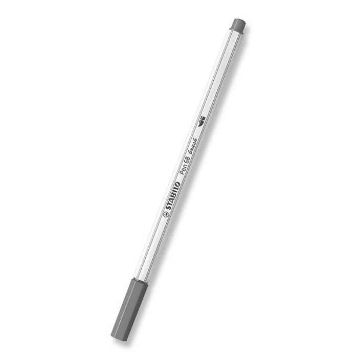 Hauptbild des Produkts Vláknový fix s flexibilním štětcovým hrotem STABILO Pen 68 brush tyrkysově modrá [1 ks]