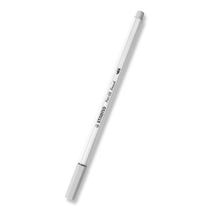 Hauptbild des Produkts Vláknový fix s flexibilním štětcovým hrotem STABILO Pen 68 brush žlutá [1 ks]