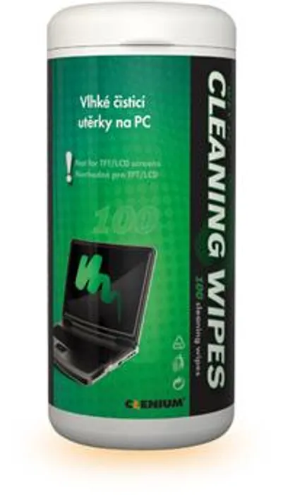 Hauptbild des Produkts Vlhčené utěrky na PC v dóze - 100ks