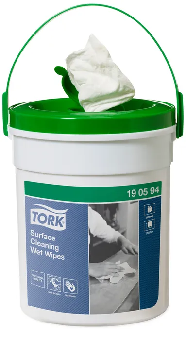 Hauptbild des Produkts Vlhčené utěrky Tork Premium z netkané textilie na čištění povrchů [1 ks]